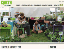 Tablet Screenshot of knox-earthfest.org